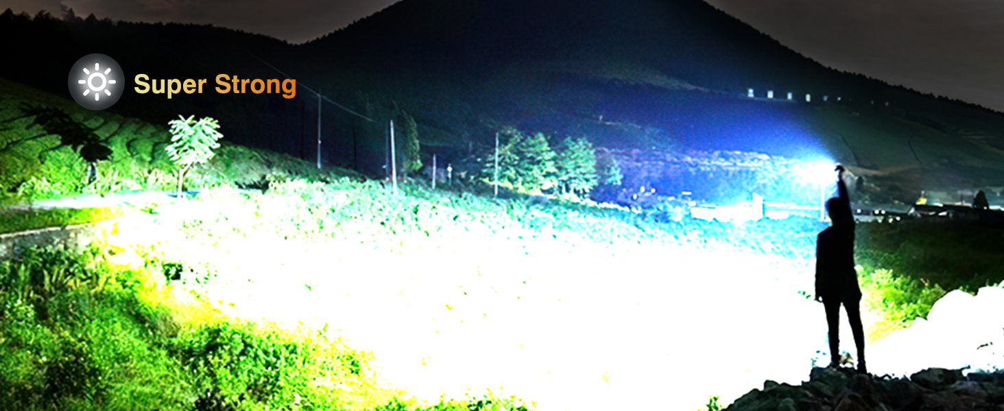 flashlights high lumens rechargeable