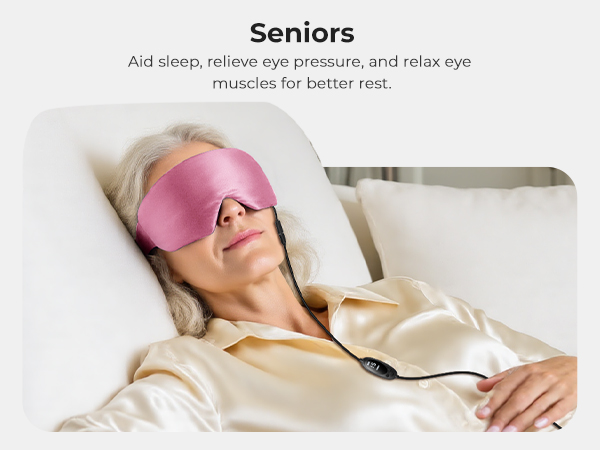 grandmother, gift, older, mon, travel, car, camping, electric eye mask