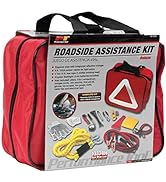 Performance Tool W1555 Deluxe Roadside Emergency Assistance Kit With Jumper Cables