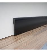 Art3d Wall Baseboard Molding Trim 8-Pack of 56 x 2.6 in., High Impact Polystyrene Skirting Board ...