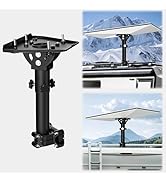 Adjustable Starlink Gen 3 RV Ladder Mount, Starlink Gen 3 Pole Mounting Kit for Starlink Internet...