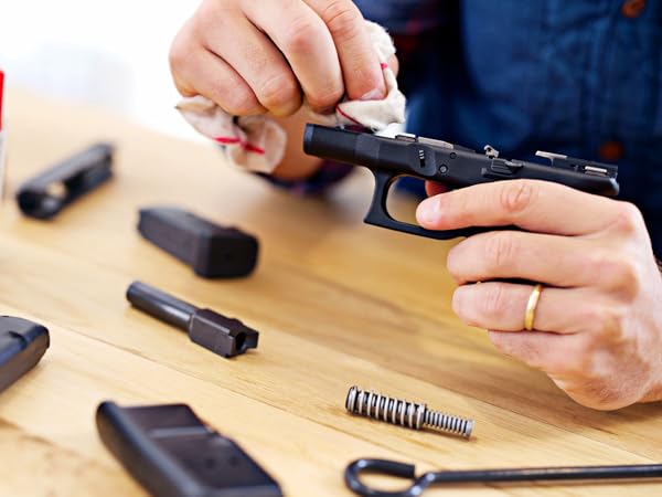 gun cleaning swabs