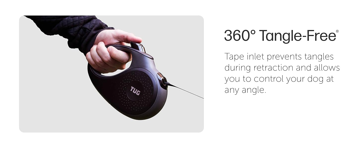retractable dog leash tug