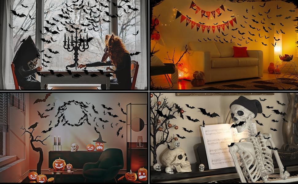 halloween bats decorations