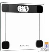 ZOETOUCH Scale for Body Weight Digital Bathroom Scale Accurate Weighing Machine for People, High ...