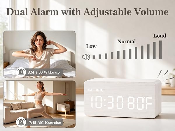 dual alarm clock