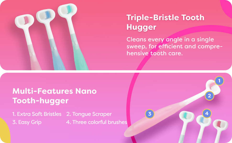 Nano kids toothbrush