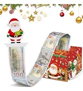 WenmthG Christmas Money Box for Cash Gift Pull - Christmas Surprise Money Gift Box for Boys Girls...