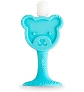 oogiebear Infant-to-Toddler Training Teether Toothbrush - 0-2 Years - 360° Soft Silicone, Promote...