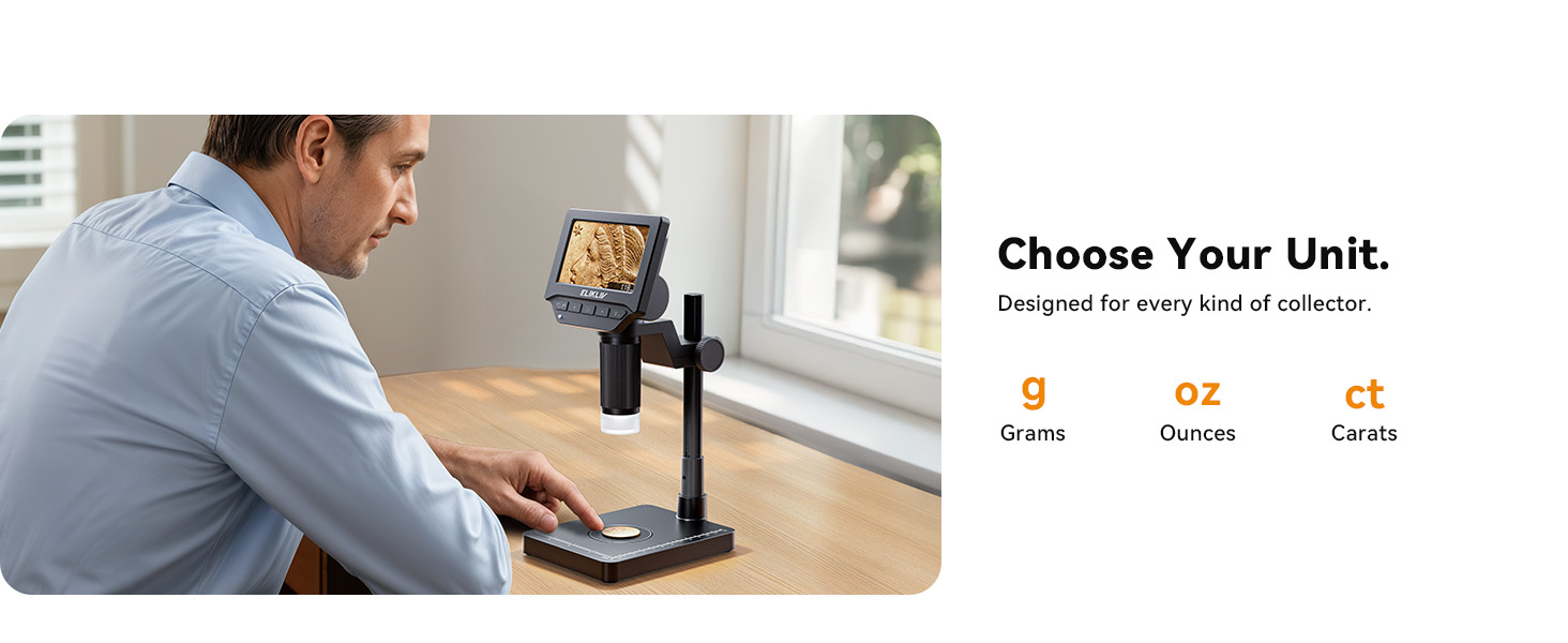 error coin magnifier microscope
