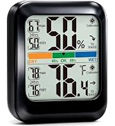 G.CATACC Digital Hygrometer Indoor Thermometer Humidity Meter Gauge, Room Thermometer Temperature...