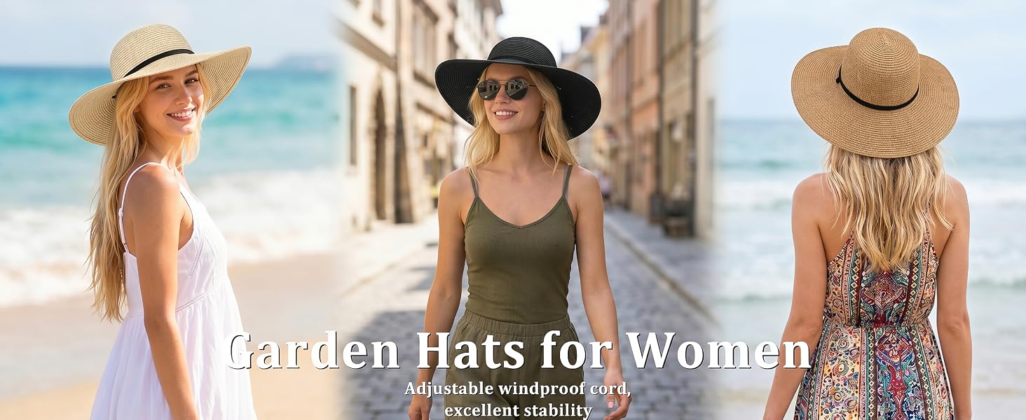 straw hats for women