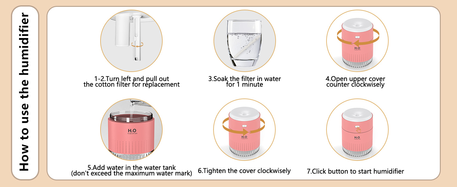 portable humidifier