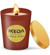 Ikeda Scented Candles | Gift for Home Aromatherapy | Non-Toxic Natural Candle | Single Wick with ...