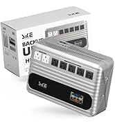 SKE Orion HL850 850VA/480W UPS Battery Backup & Surge Protector - Uninterruptible Power Supply wi...
