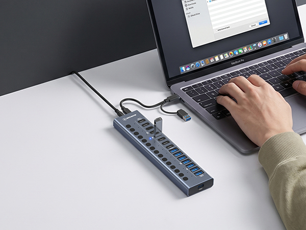 powered usb c hub