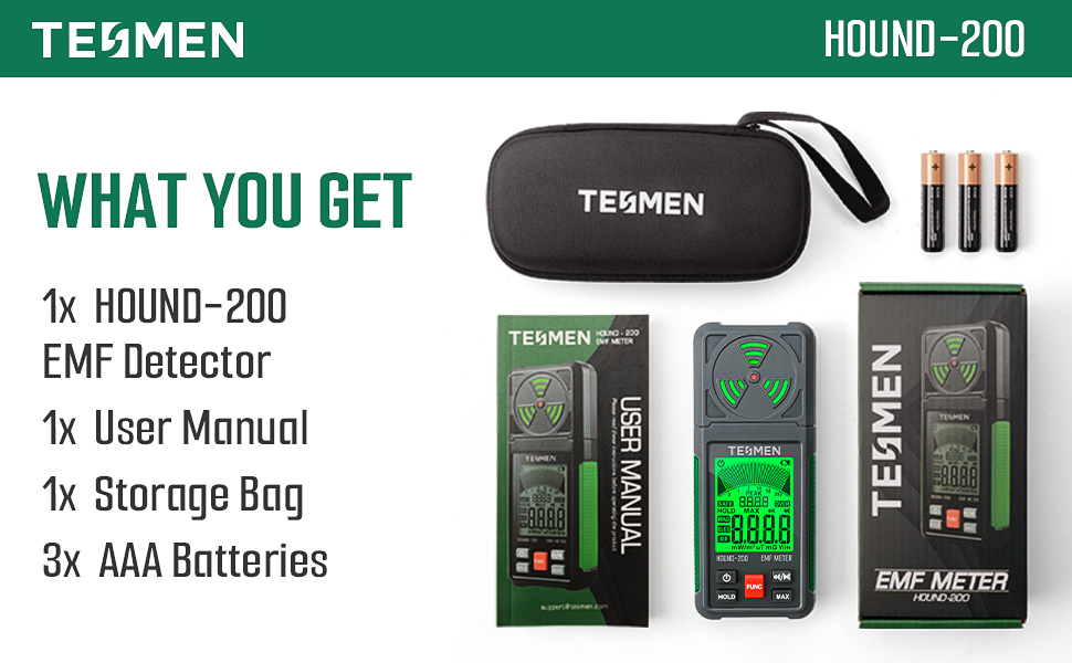 EMF meter EMF detector ghost hunting emf radiation meter