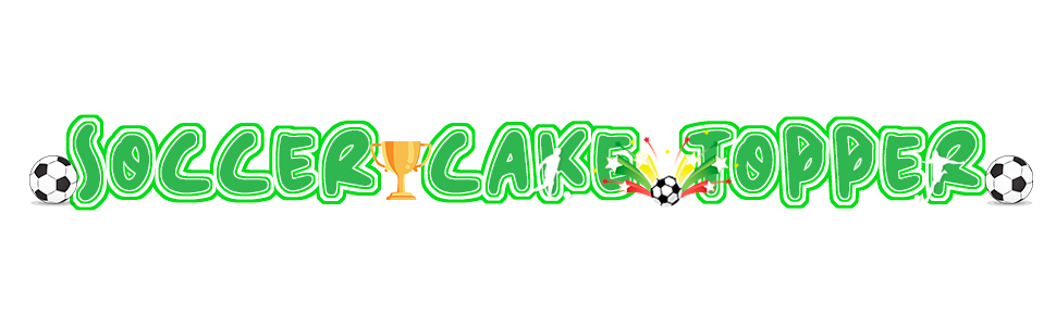 soccer party cake decorations