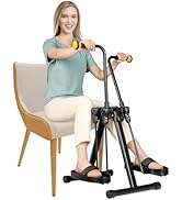 NIdreamCE Arm and Leg Pedal Exerciser for Seniors - Seated Pedal Exerciser Hand Arm Leg and Knee ...