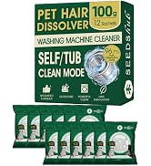 Pet Hair Dissolver for Washing Machine, Pet Hair Remover for Laundry, 96.7% Dissolution Rate, Dog...