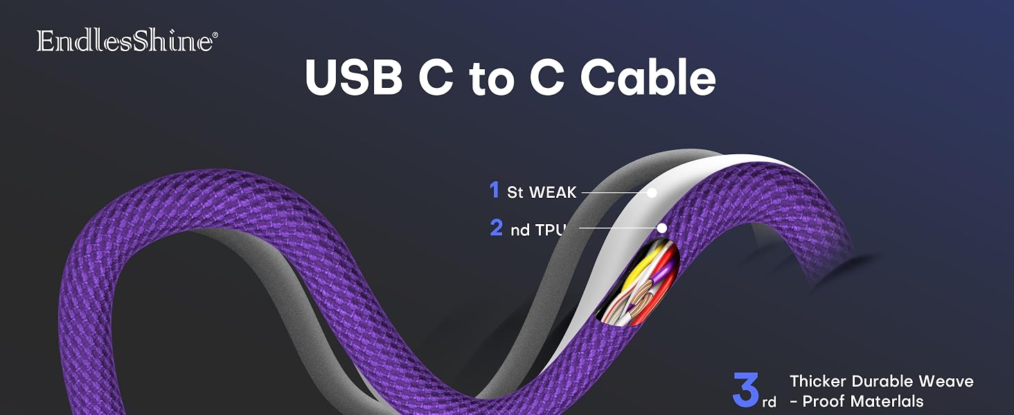 USB C to C cable