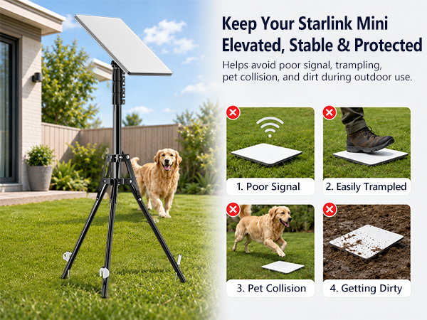 Starlink Mini tripod mount