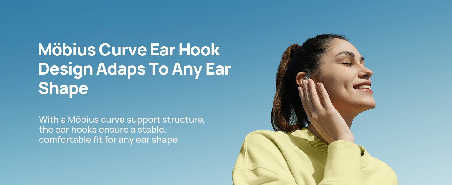 Mibro OpenEar Pro wireless earbud bluetooth headphone waterproof earphone sport work steady safety