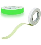 ZUEXT Anti Slip Glow in The Dark Tape 1in x30Ft, Waterproof Non Slip Grip Tape for Stairs Outdoor...