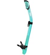 Aegend Diving Dry Snorkel for Adult & Youth - Snorkeling Gear with Top Dry Valve for Snorkeling, ...