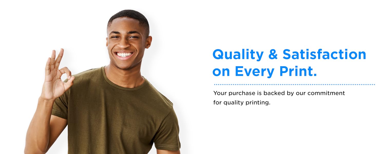 A satisfied customer when using CMYi ink cartridges
