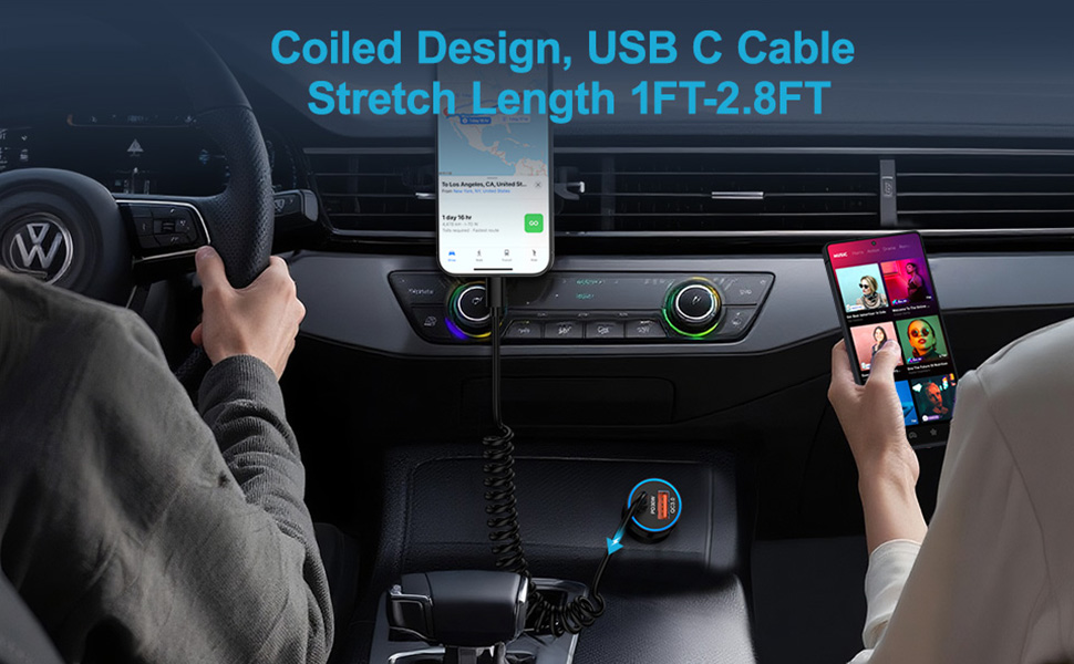 usb c car charger fb78203