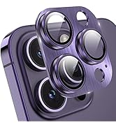 YWXTW Tempered Glass Camera Lens Protector for iPhone 14 Pro Max, 3D Full Coverage Protection, Ni...