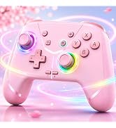 Switch Controller, Wireless Pro Controller for Nintendo Switch 2/Switch/Lite/OLED, Bluetooth cont...