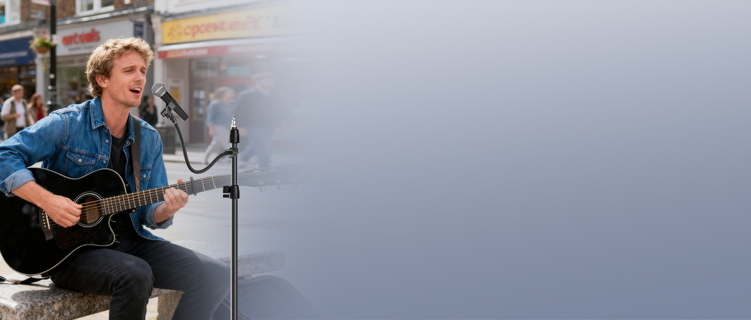 gooseneck microphone stand