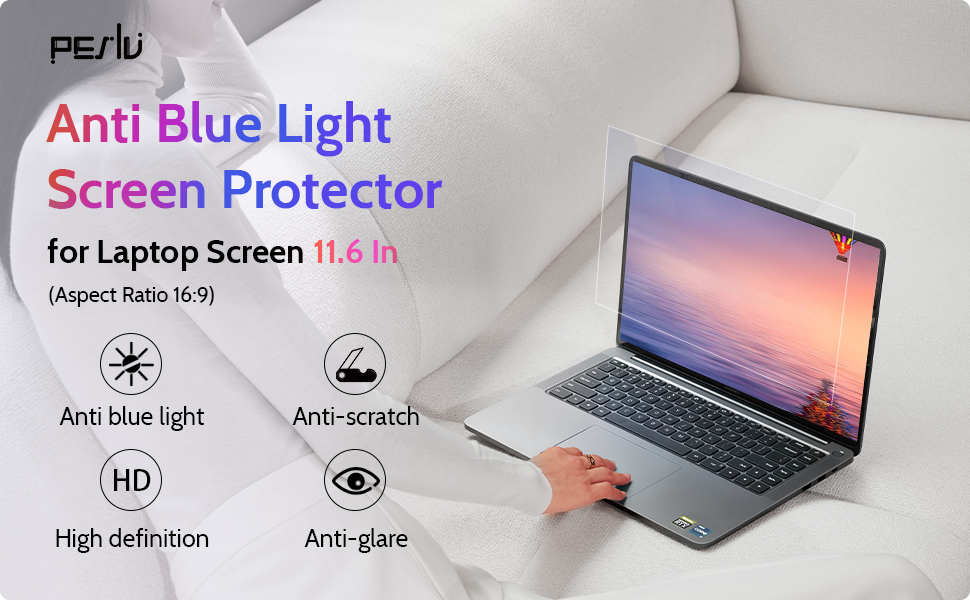 11.6 inch anti blue light screen protector laptop