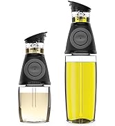 Belwares Olive Oil Dispenser Bottle for Kitchen - Oil and Vinegar Dispenser Set - Cooking Essenti...