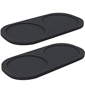 2 in 1 Creative Silicone Coaster for Kitchen and Bathroom to Place Soap Dispensers, Tumbler, Toot...