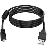 5.9 Feet Replacement UC-E6 USB Cable Camera Date Transfer Charger Cord Compatible with Nikon Digi...