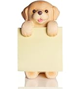 Dog Pop-up Sticky Note Dispenser, Includes 1 Pad of 3x3 in Super Sticky Notes, 100 Sheets, Resin ...