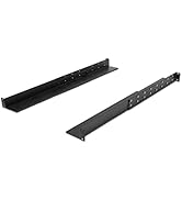 TECHTOO Shelf Rails 1U Adjustable Universal Rack Mount Server Shelves Rails 4-Post Full Depth Set...