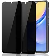 YWXTW for Samsung Galaxy A15 5G Privacy Screen Protector, Upgraded Anti-Spy 9H Tempered Glass Scr...