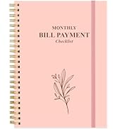 Monthly Bill Payment Checklist - Monthly Bill Organizer & Planner for Personal Budgeting Financia...
