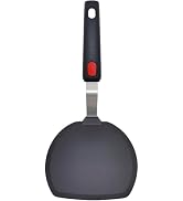Silicone Spatula Turner, Wide Pancake Spatulas for Nonstick Cookware Pan, Heat Resistant 600°F, T...