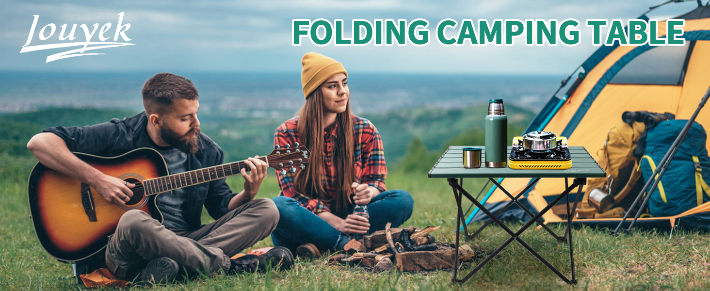 JOUYEK FOLDING CAMPING TABLE