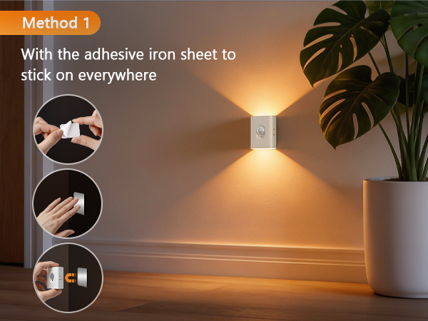 Magnetic Stick on Lights for Stair