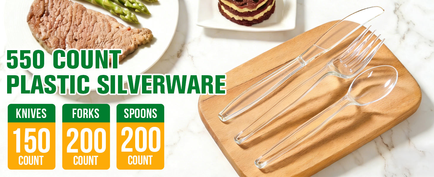 plastic silverware