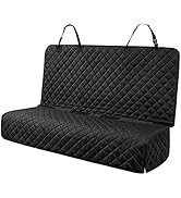 PETICON Waterproof Scratchproof Pet Bench Seat Covers for Cars, Trucks, SUVs, Nonslip Durable Bac...