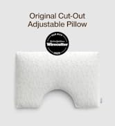 Coop Home Goods Cut-Out Side Sleeper Pillow - Notch Memory Foam Pillow, Cervical Pillow for Side ...