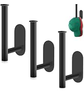 Eiito Stainless Steel Hat Organizer 3Pack Hat Racks for Baseball Caps, Adhesive Hat Hooks for Wal...
