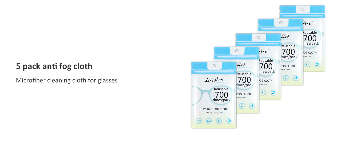 anti-fog cloths
